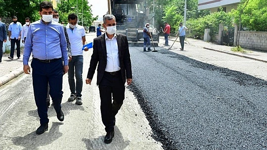 15 Ayda 53 Bin 523 Ton Sıcak Asfalt Serimi Yaptık