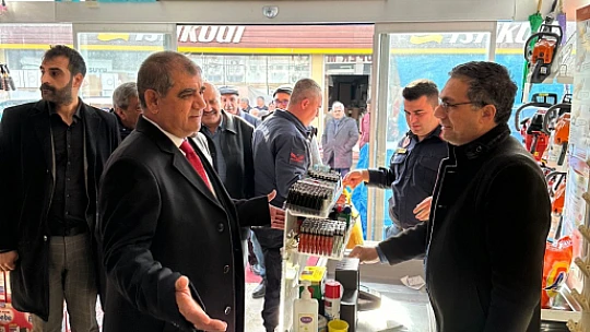 Başkan Adayı Aydın Öztürk, Pütürge'de Seçim Startını Verdi