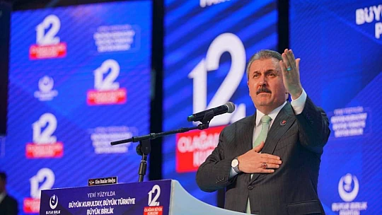 BBP Genel Başkanı Mustafa Destici Yeniden Genel Başkanlığa Seçildi