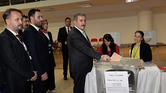BBP Genel Başkanı Mustafa Destici Yeniden Genel Başkanlığa Seçildi
