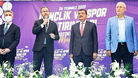 Malatya'ya Gençlik ve Spor Yatırımları Kazandırılıyor