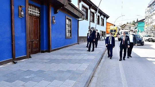 Rektörü Kızılay,  Yeşilyurt Belediyesinin Kültür Yatırımlarını İnceledi