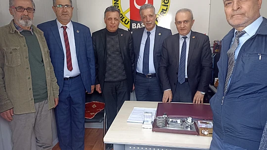 Başkan Adayı Sedat Alataş'tan Basın Kuruluşlarına Ziyaret