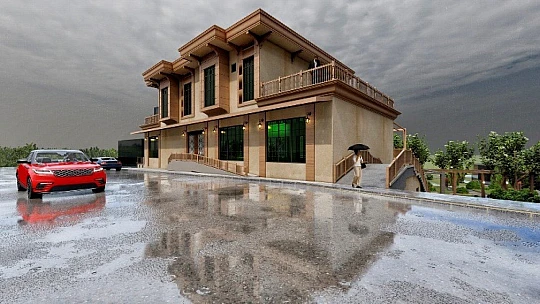 Yeşilyurt Belediyesi Gündüzbey Sosyal Tesislerinin Kaba İnşaatı Tamamlandı