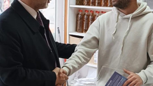 Yeşilyurt Belediye Başkan Adayı Sedat Alataş Esnaf Gezilerine Devam Ediyor