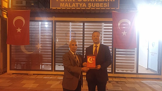 Kırgızistan Cumhuriyeti Ankara Büyükelçisi'nden Malatya Türk Ocaklarına Ziyaret