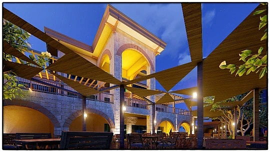 Yeşilyurt Belediyesi Gündüzbey Sosyal Tesislerinin Kaba İnşaatı Tamamlandı