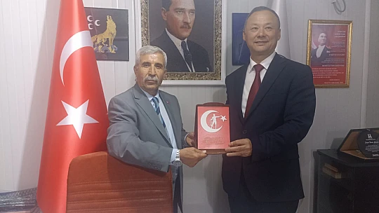 Kırgızistan Cumhuriyeti Ankara Büyükelçisi'nden Malatya Türk Ocaklarına Ziyaret