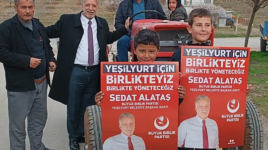 Alataş: Yeşilyurt İlçemizi yeniden ayağa kaldıracağız