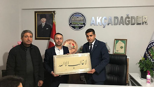 Maskar, Akçadağ İlçemizin Her Alanda Kalkınması Projeler Ürettik
