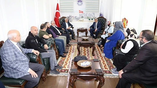 TİNGADER'den Başkan Güder'e Ziyaret