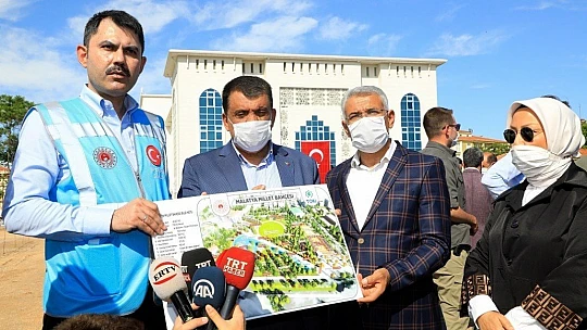 Bakan Kurum, Battalgazi Belediyesi'ni Ziyaret Etti