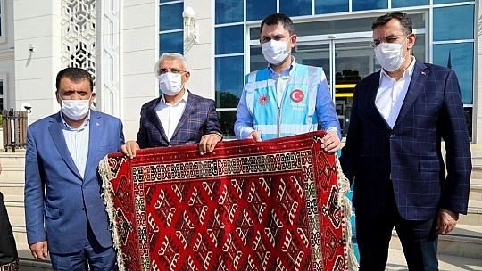 Bakan Kurum, Battalgazi Belediyesi'ni Ziyaret Etti