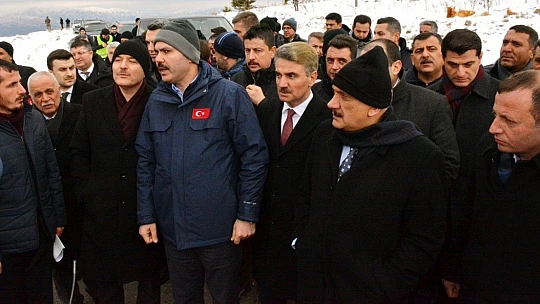 Bakan Soylu ve Bakan Kurum Malatya'da