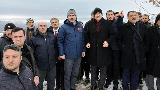 Bakan Soylu ve Bakan Kurum Malatya'da