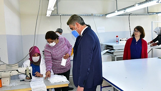 Baruş, Mesleki ve Teknik Anadolu Lisesini Ziyaret Etti