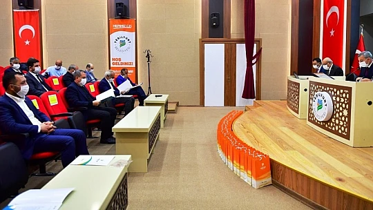 Yeşilyurt Belediye Meclisi Nisan Ayı Olağanüstü Toplantısını Yaptı