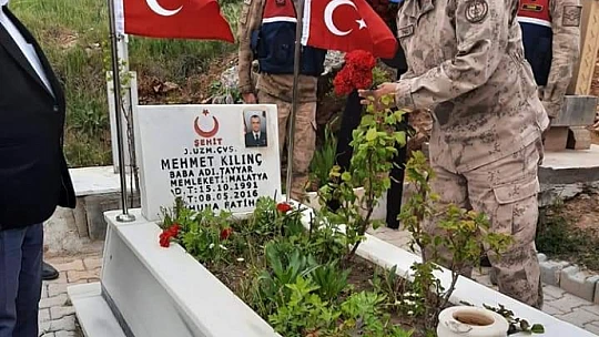 Başkan Gözükara, Şehit Mehmet Kılınç'ı Unutmadı