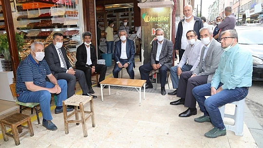 Başkan Güder'den Şire Pazarı Esnafına Sokak Müjdesi