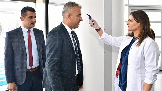 Başkan Gürkan, Personellerimizin Sağlığı Bizim İçin Önemli