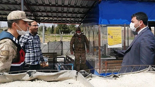 Başkan Samanlı, Polis Noktalarını Ziyaret Etti