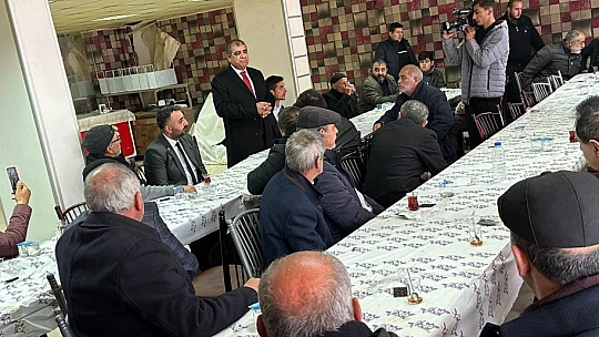 Başkan Adayı Aydın Öztürk, Pütürge'de Seçim Startını Verdi