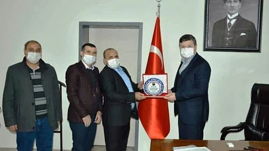 Çelikhan Köyleri Derneği'nden Kaymakam Uçar'a Ziyaret