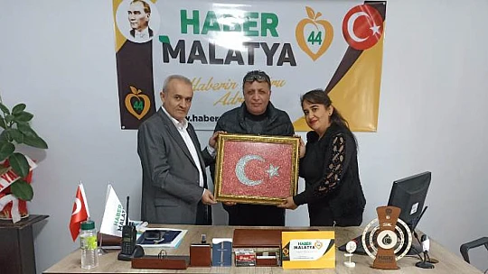 Başkan Dağ'dan habermalatya44.com'a Hayırlı Olsun Ziyareti