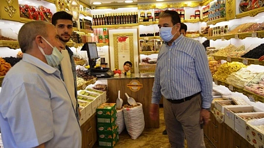 Keskin, Vatandaşı Esnafa Alışverişe, Esnafı'da Aşı Olmaya Davet Etti