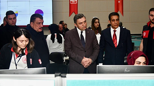 Vali Hulusi Şahin'den Yeni Yıl Ziyaretleri