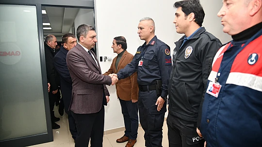 Vali Hulusi Şahin'den Yeni Yıl Ziyaretleri