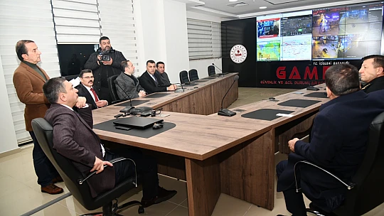 Vali Hulusi Şahin'den Yeni Yıl Ziyaretleri