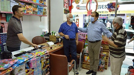 Keskin, Vatandaşı Esnafa Alışverişe, Esnafı'da Aşı Olmaya Davet Etti