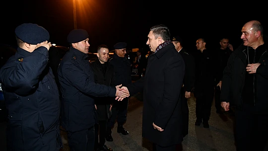 Vali Hulusi Şahin'den Yeni Yıl Ziyaretleri
