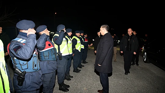 Vali Hulusi Şahin'den Yeni Yıl Ziyaretleri