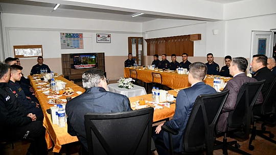 Vali Hulusi Şahin'den Yeni Yıl Ziyaretleri