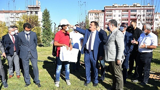 Millet Bahçesi 15 Kasım'a Kadar Tamamlanarak Hizmete Girecek