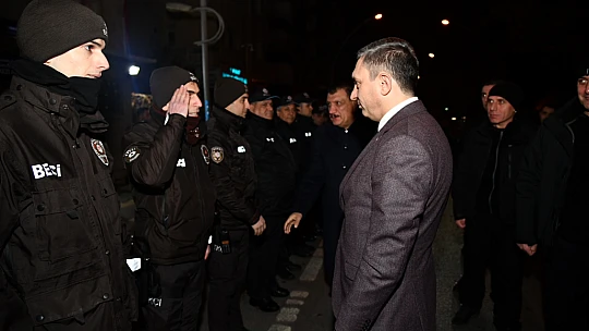 Vali Hulusi Şahin'den Yeni Yıl Ziyaretleri