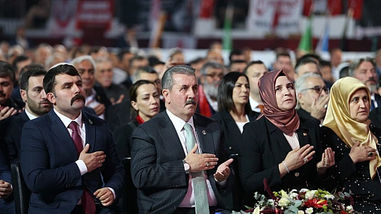 BBP Genel Başkanı Mustafa Destici Yeniden Genel Başkanlığa Seçildi