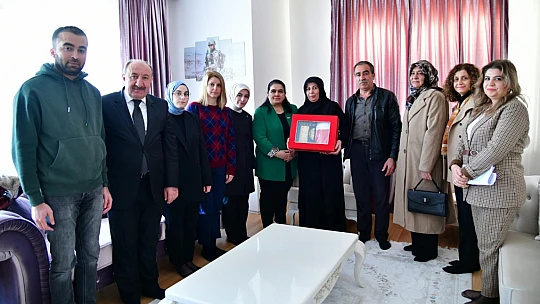 Selda Yavuz, Yeşilyurt İlçesinde Şehit Ailelerini Ziyaret Etti