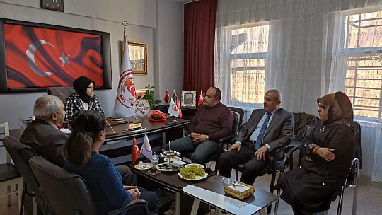 BBP MDK Üyesi Ercan Altunkaya'dan Vatanseverler Derneğine Ziyaret