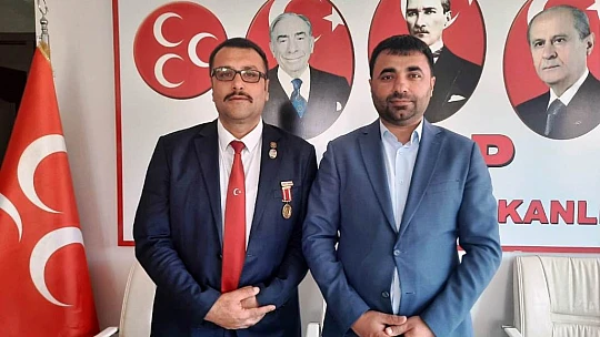 Şehit Yakınları ve Gazilerden MHP İl Başkanı Samanlı'ya ziyaret