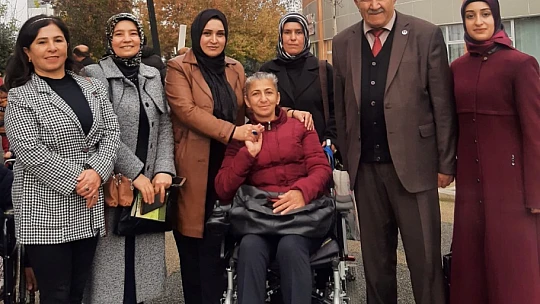 Başkan Alpaslan, Engelli Kardeşlerimizin Yanındayız