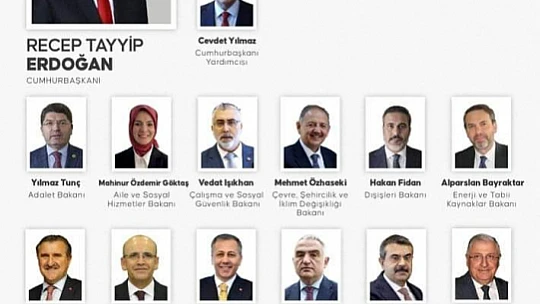 Türkiye'nin Yeni Bakanları