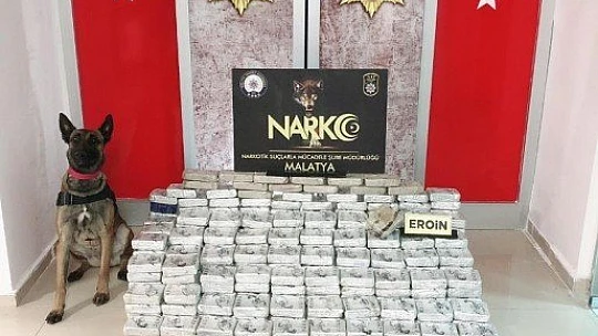 195 Kilo Eroin Yakalandı