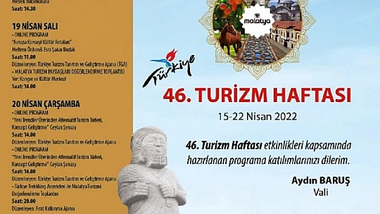 Şişman, Turizm Haftası Nedeniyle Bir Mesaj Yayınladı