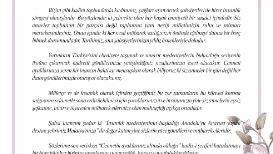 Büyükşehir'den Şehit Annelerine Vefa