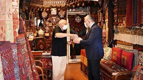 Başkan Sadıkoğlu, Akpınar Esnafına Ziyareti  