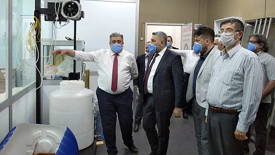 Başkan Sadıkoğlu ve Yönetim Kurulu Üyelerinden Teknokent Ziyareti