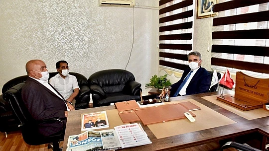 Vali Baruş, Birlik ve Oda Ziyaretlerinde Bulundu